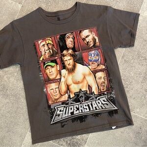 WWE Superstars Graphic Tee - Dark Gray